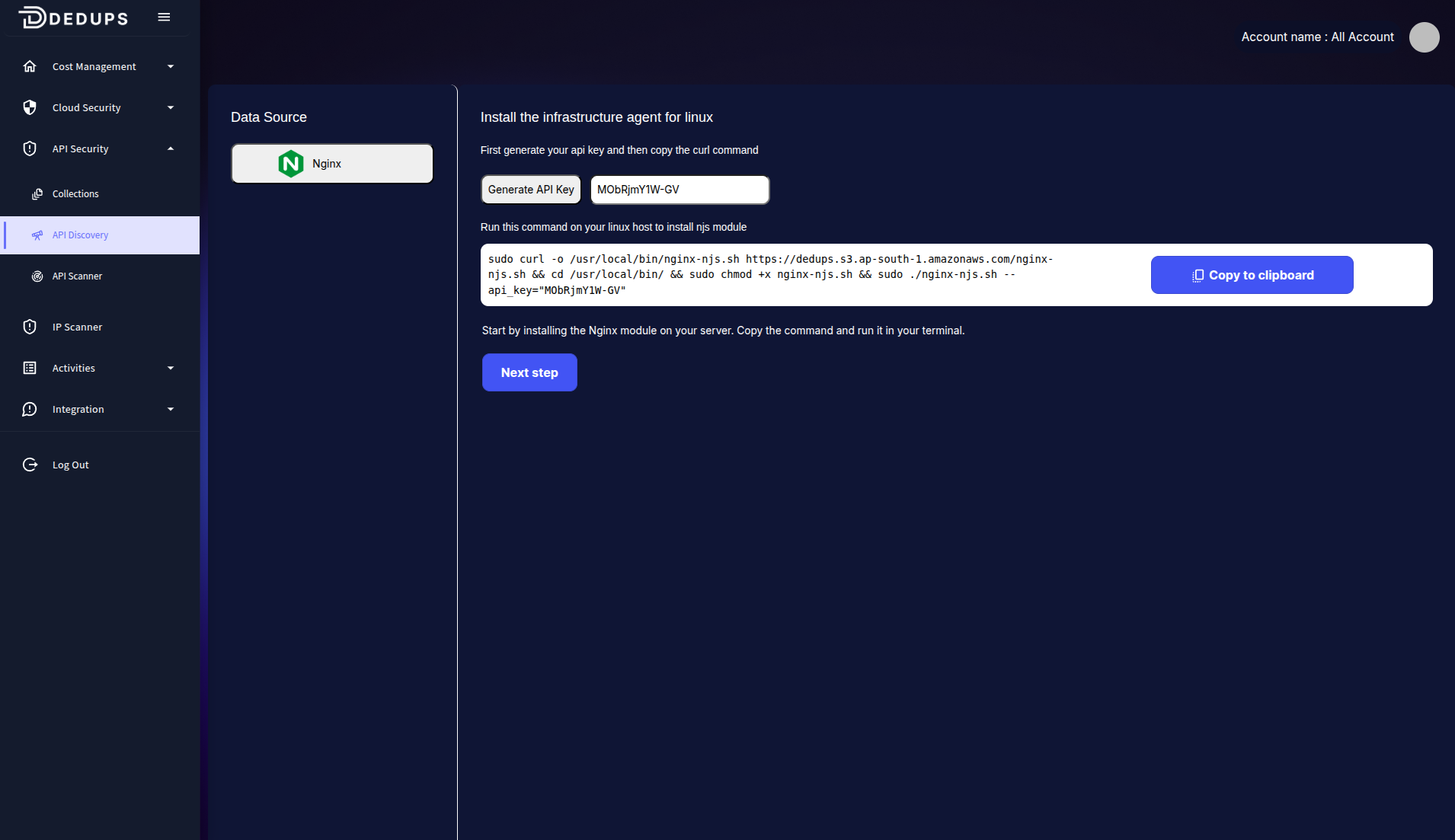 Api Discovery via Nginx