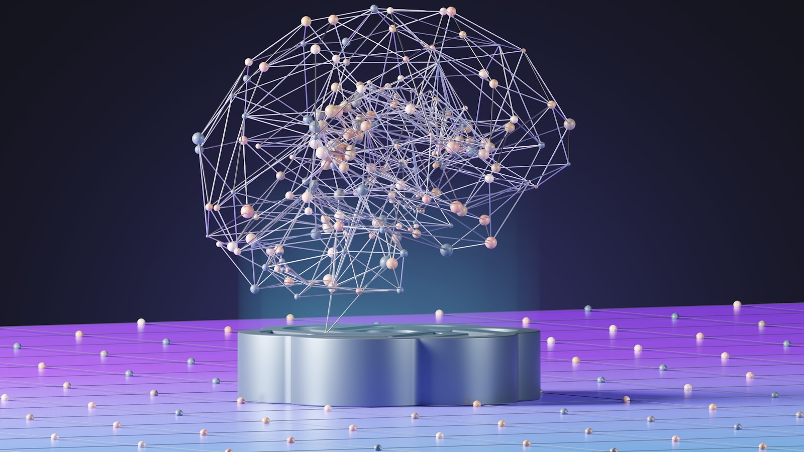 An abstract network of nodes - the AI estate that existing security tooling cannot see