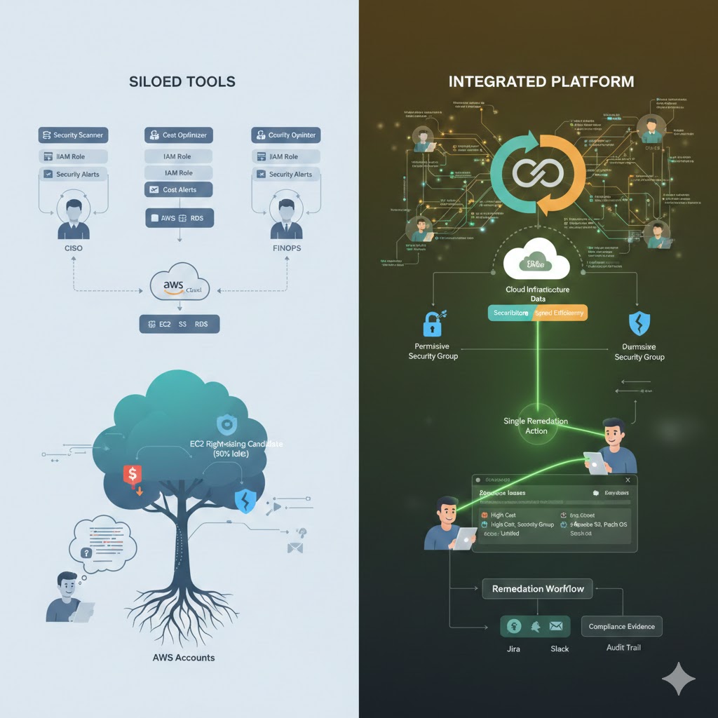 Siloed Tools vs Integrated Platform