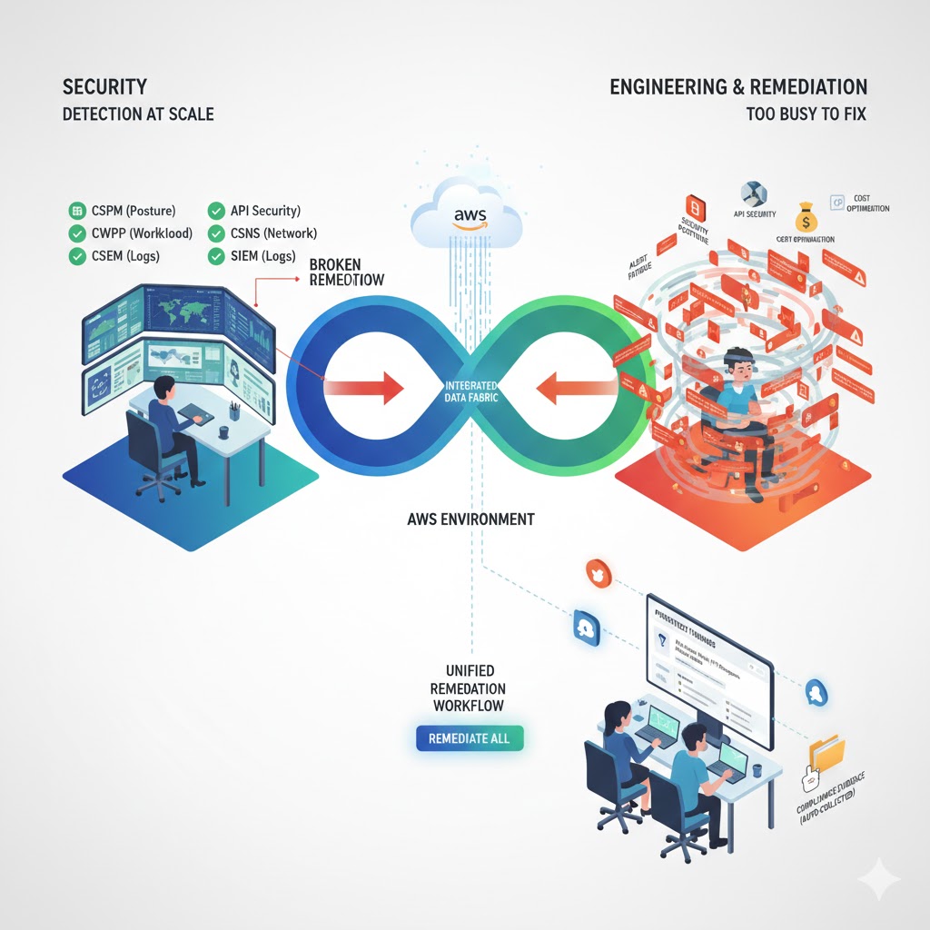 Security Detection at Scale - Integrated AWS Remediation Workflow