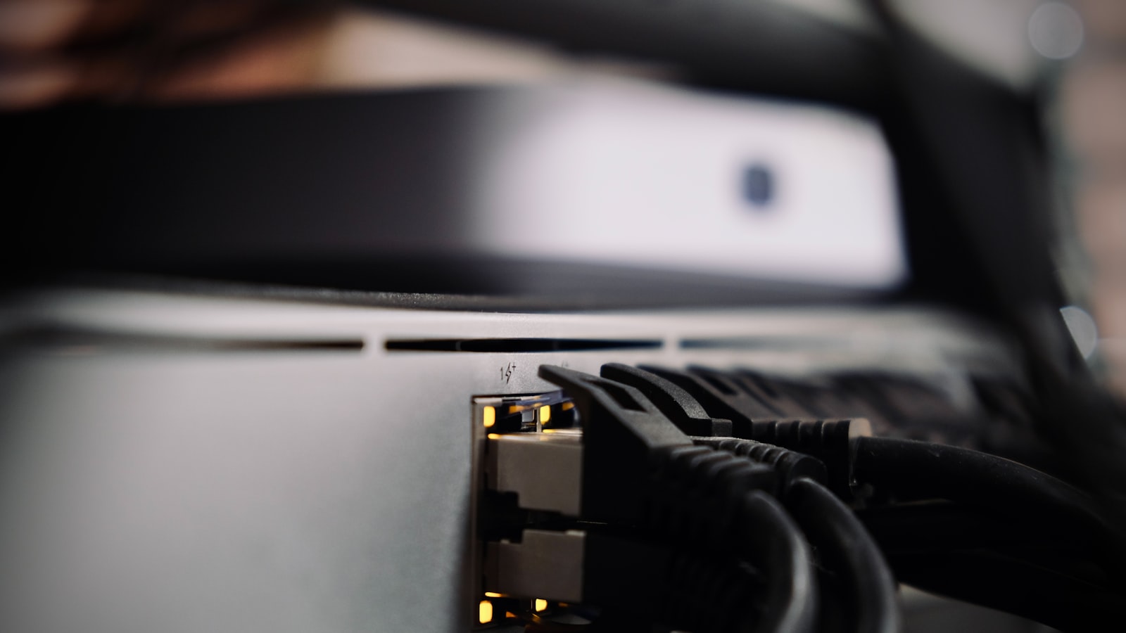 Network cabling representing data residency across infrastructure paths
