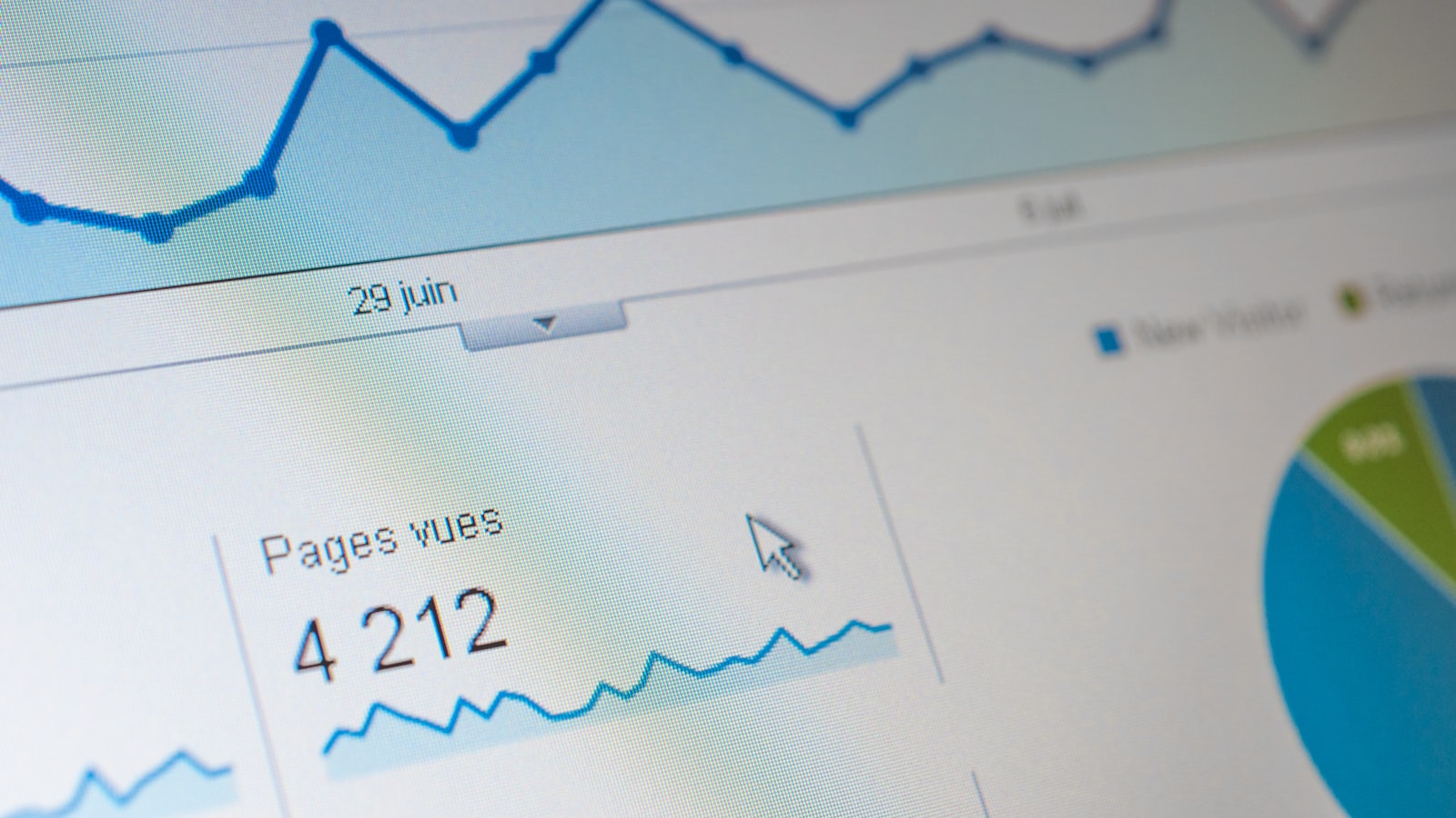 Analytics on screen, representing quantified risk scoring