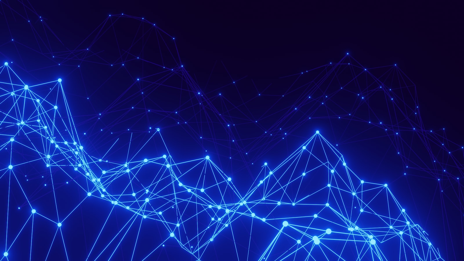 Abstract connected nodes representing a jurisdictional overlap matrix